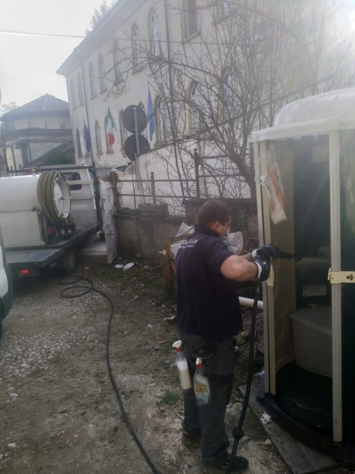 bagni chimici installazione